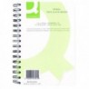 Q-Connect Wiro Triplicate Book 210x127mm