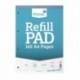Silvine Narrow Ruled Refill Pad A4 Pk6