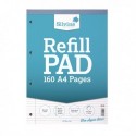 Silvine Narrow Ruled Refill Pad A4 Pk6
