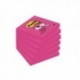 Post-it Fuchsia S/Sticky 76x76mm Notes
