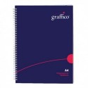 Graffico HCover Wirebound Notebook A4