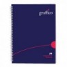 Graffico HCover Wirebound Notebook A4