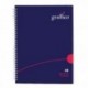 Graffico PP Wirebound Notebook A4