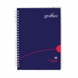 Graffico HCover Wirebound Notebook A5