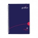 Graffico HCover Wirebound Notebook A5
