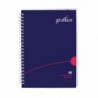 Graffico HCover Wirebound Notebook A5