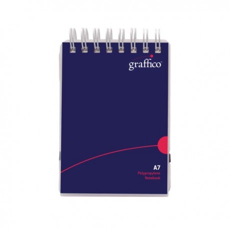 Graffico PP Wirebound Notebook A7
