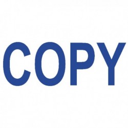 Colop Green Line Word Stamp COPY Blue