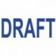 Colop Green Line Blue Word Stamp DRAFT