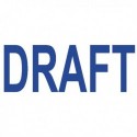 Colop Green Line Blue Word Stamp DRAFT