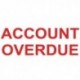 Colop ACCOUNT OVERDUE Word Stamp