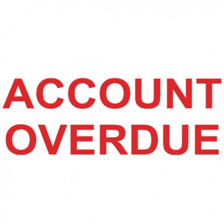 Colop ACCOUNT OVERDUE Word Stamp