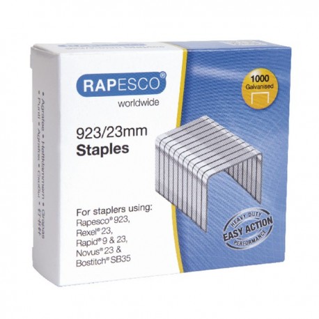 Rapesco 923/23mm Staples Pk1000 1242