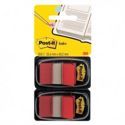 Post-It Red Index Dispenser Pk2
