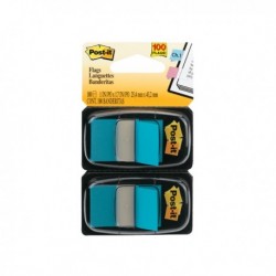 Post-It Blue Index Dispenser Dual Pk2