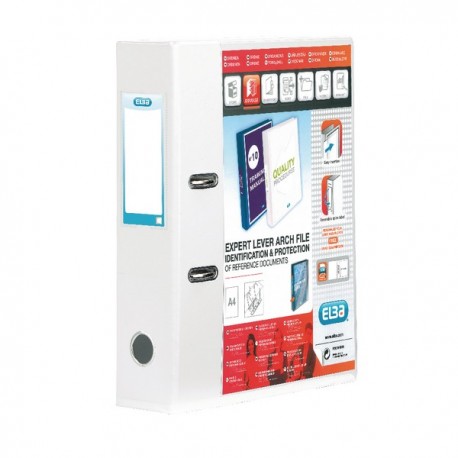 Elba Vision 70mm Lever Arch A4 White
