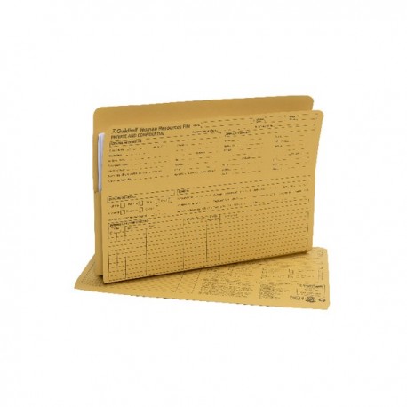 Guildhall Prntd HR File Yellow Pk50