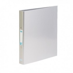 Elba Metallic Silvr A4 Ring Binder 25mm