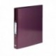 Elba Metallic Purpl A4 Ring Binder 25mm