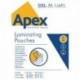 Fellowes Apex A4 Laminating Pouch Pk500