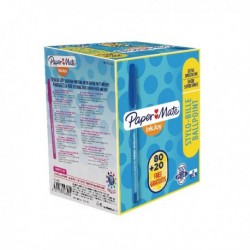 PaperMate InkJoy Med Blue Pk100