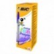 Bic Cristal Fun Ball Pen Purple Pk20