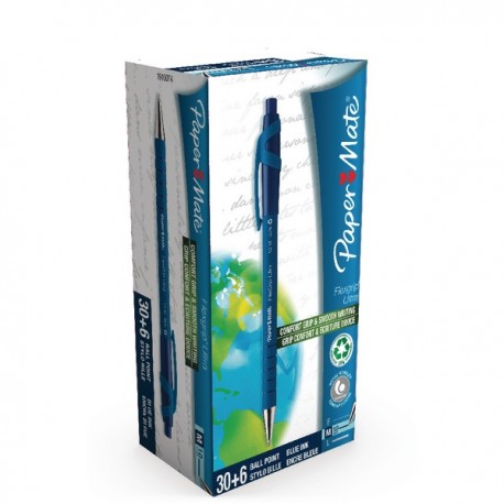 PaperMate Ultr Retract Blue Ball Pen P36