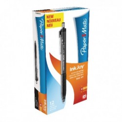 PaperMate InkJoy 300 Blk Rtrct Ball Pk12