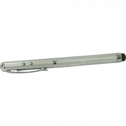 Rolson 4 in 1 Laser Pointer Pen Silver