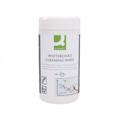 Q-Connect Whiteboard Cleaning Wipe Pk100