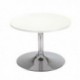 FF Arista Wht 800mm Bistro Tbl Trump Bse