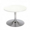 FF Arista Wht 800mm Bistro Tbl Trump Bse