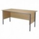FF Serrion F Oak 1800mm 4Leg Desk