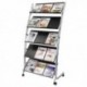 Alba 5 Shlf Literature Display Stnd 3xA4