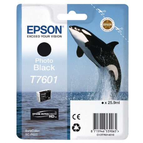 Epson T7601 Photo Black Ink Cartridge