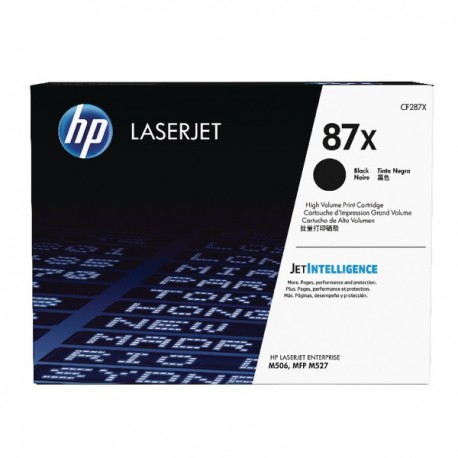 HP 87X Black H/Y LaserJet Toner CF287X