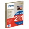 Epson Prem Gloss Photo Ppr A4 Pk15 2For1
