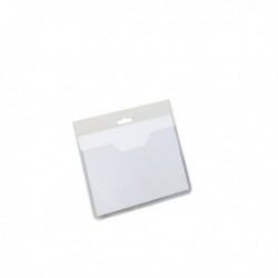 Durable Visitor Badge No Clip Pk20