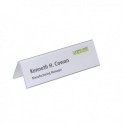 Durable Place Name Holder 61x210mm Pk25