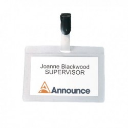 Announce Self Laminating Badge 54X90 P25
