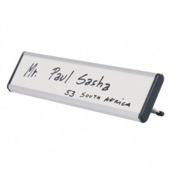 Bi-Office Drywipe 60x220 Desk Nameplate