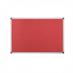 Bi-Office Noticeboard 1200x900mm Red