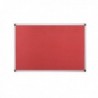 Bi-Office Noticeboard 1200x900mm Red