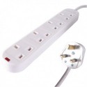 Connekt Gear UK 4-Gang Extension Lead 5m