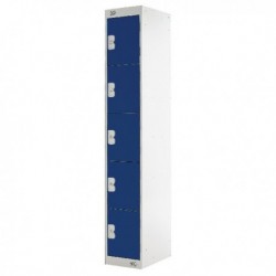 FF DD 5Door Locker 300X300X1800 Blue Doo