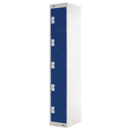 FF DD 5Door Locker 300X300X1800 Blue Doo