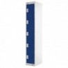 FF DD 5Door Locker 300X300X1800 Blue Doo