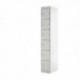 FF DD 6Door Locker 300X300X1800 L Gry Dr