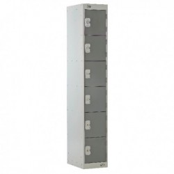 FF DD 6 Door Locker Dk Grey Dr 300mm