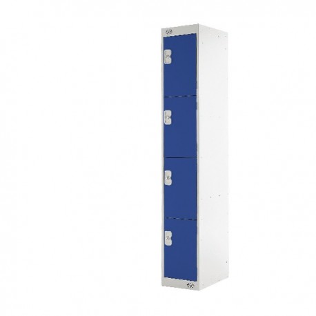 FF DD 4Door Lockr 300X450X1800 Blue Door